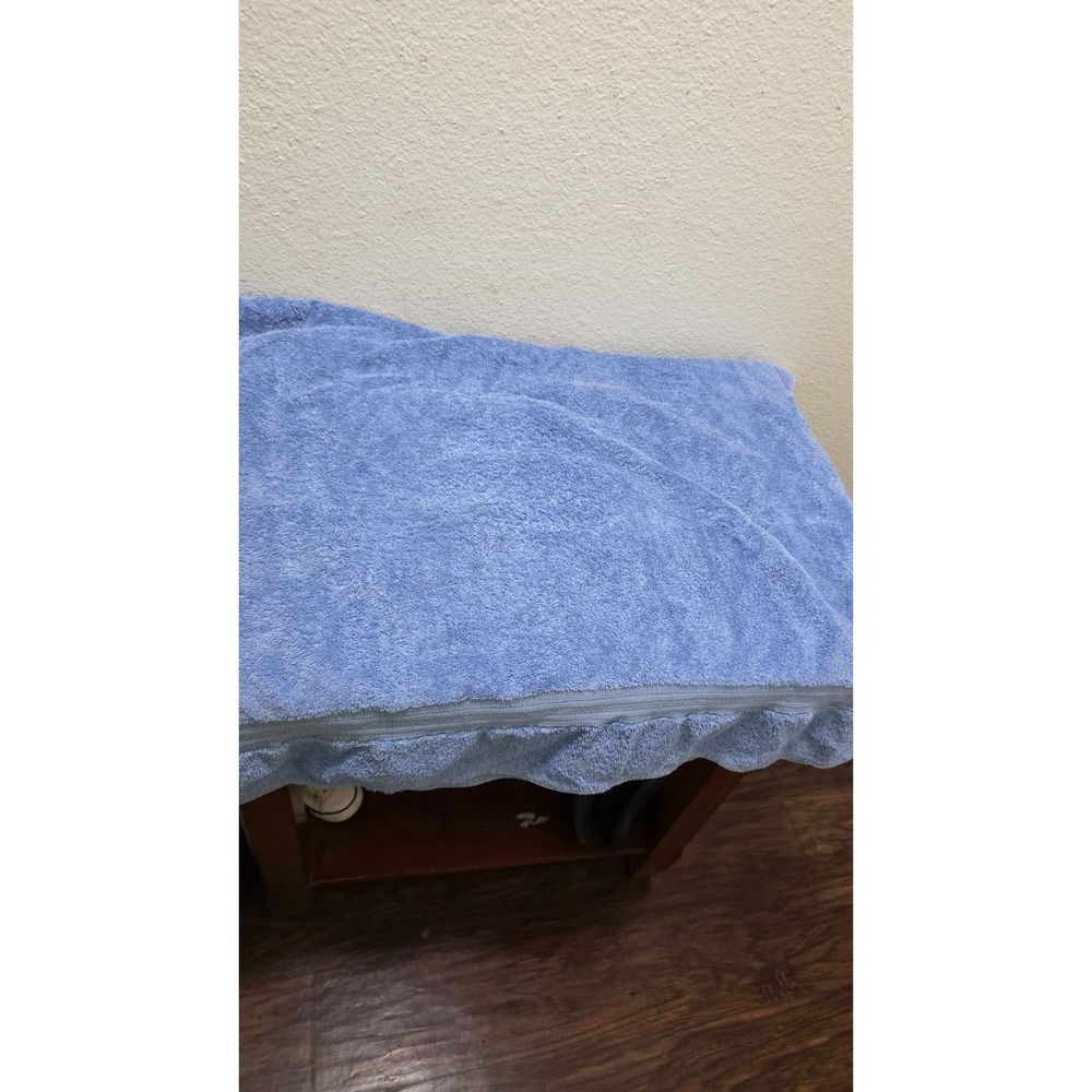 VTG Ralph Lauren Blue Cotton Bath Towel Y2k Soft Texture & Durable Quality Size
